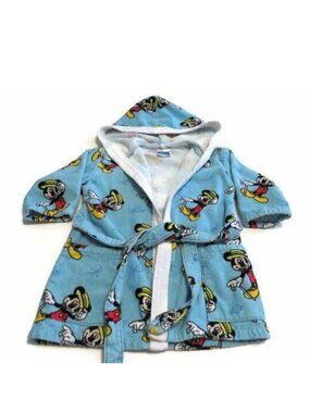 Terry Cloth Disney Robe Toddler 4 Pool Swim Towel Robe Mickey Mouse Vacation